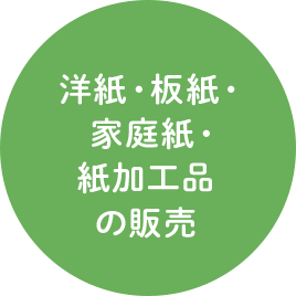 洋紙・板紙・家庭紙・紙加工品の販売